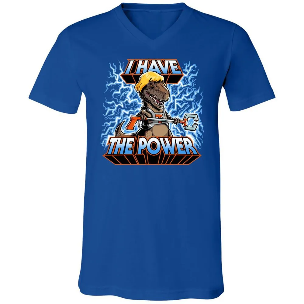 Unisex V-Neck T-Shirt - HC1NJ1Z1 - True Royal - 4