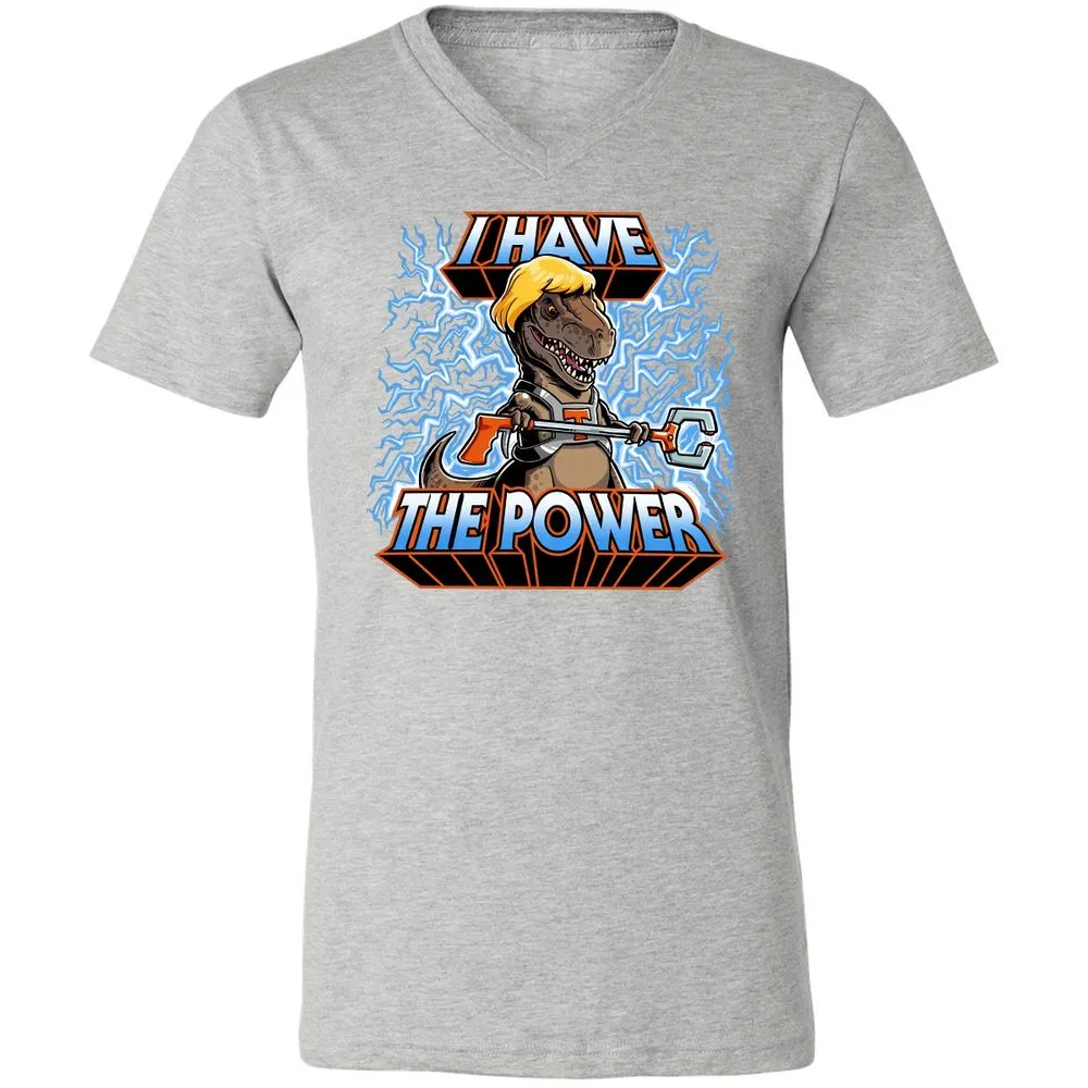 Unisex V-Neck T-Shirt - HC1NJ1Z1 - Athletic Heather - 7