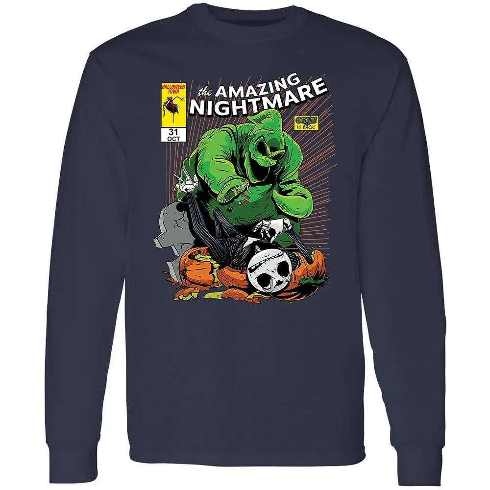 Long Sleeve T-Shirt - ACPWVLRH - Navy - 2