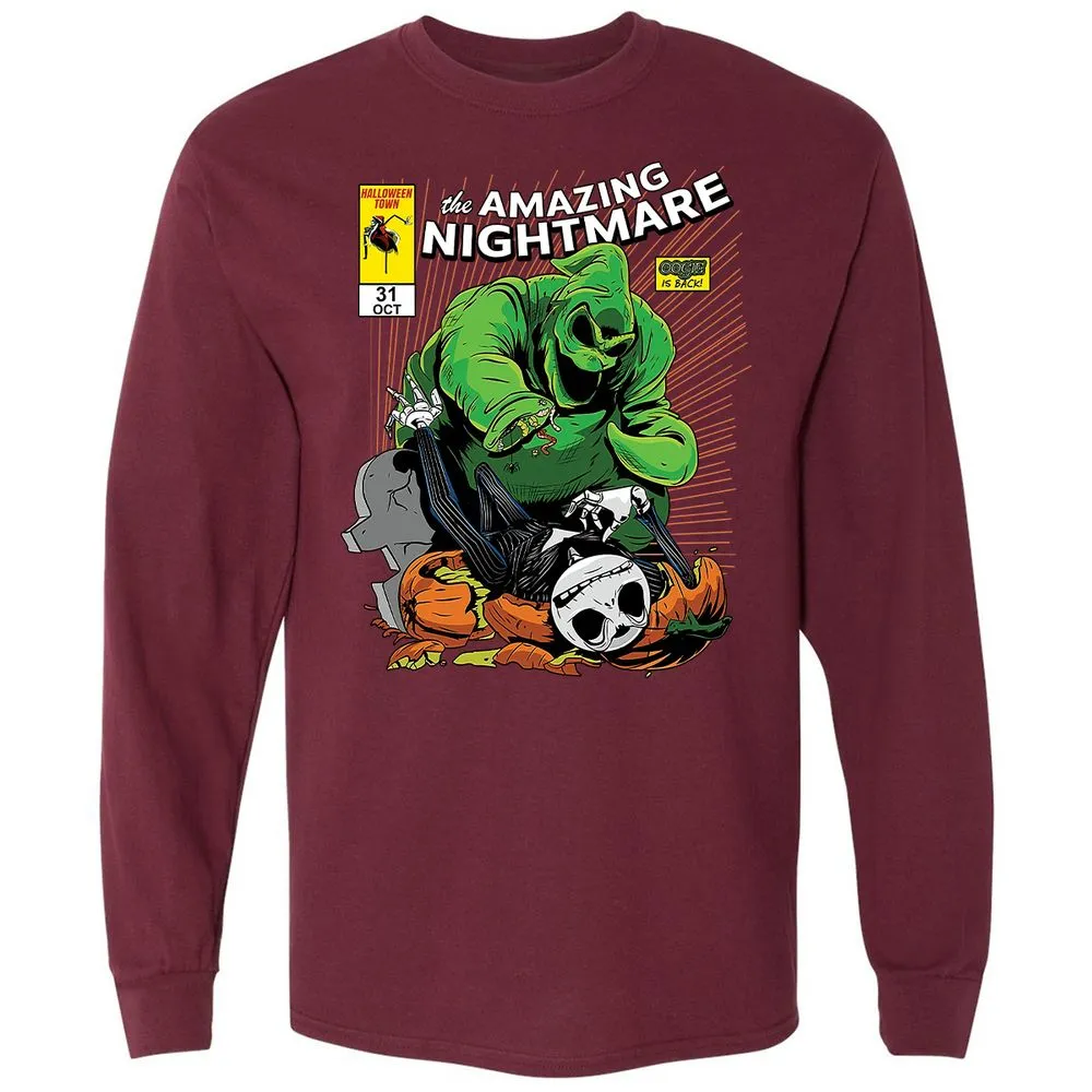 Long Sleeve T-Shirt - ACPWVLRH - Maroon - 11