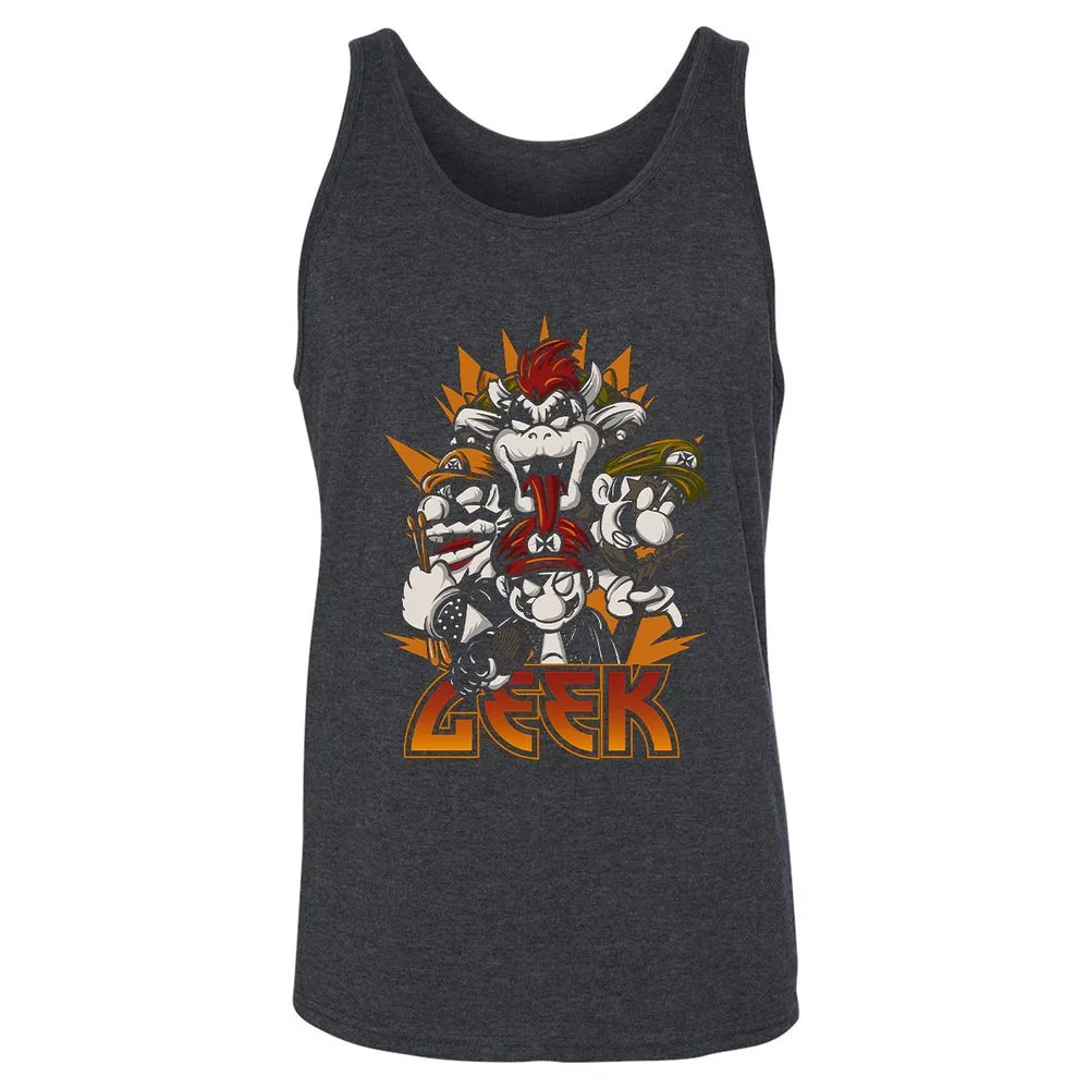 Unisex Jersey Tank - 3R3N26V8 - Dark Grey Heather - 6