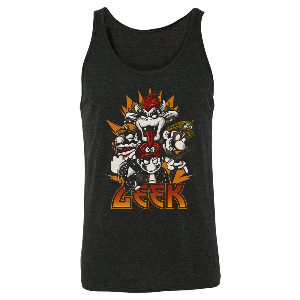 Unisex Jersey Tank - 3R3N26V8 - Charcoal Black Triblend - 5
