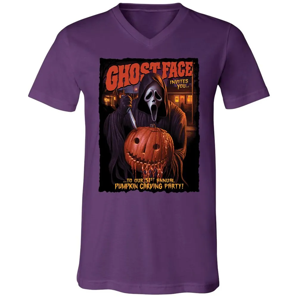 Unisex V-Neck T-Shirt - CCBFLJ9W - Team Purple - 9