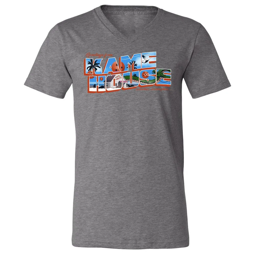 Unisex V-Neck T-Shirt - SU17MH6C - Deep Heather - 13