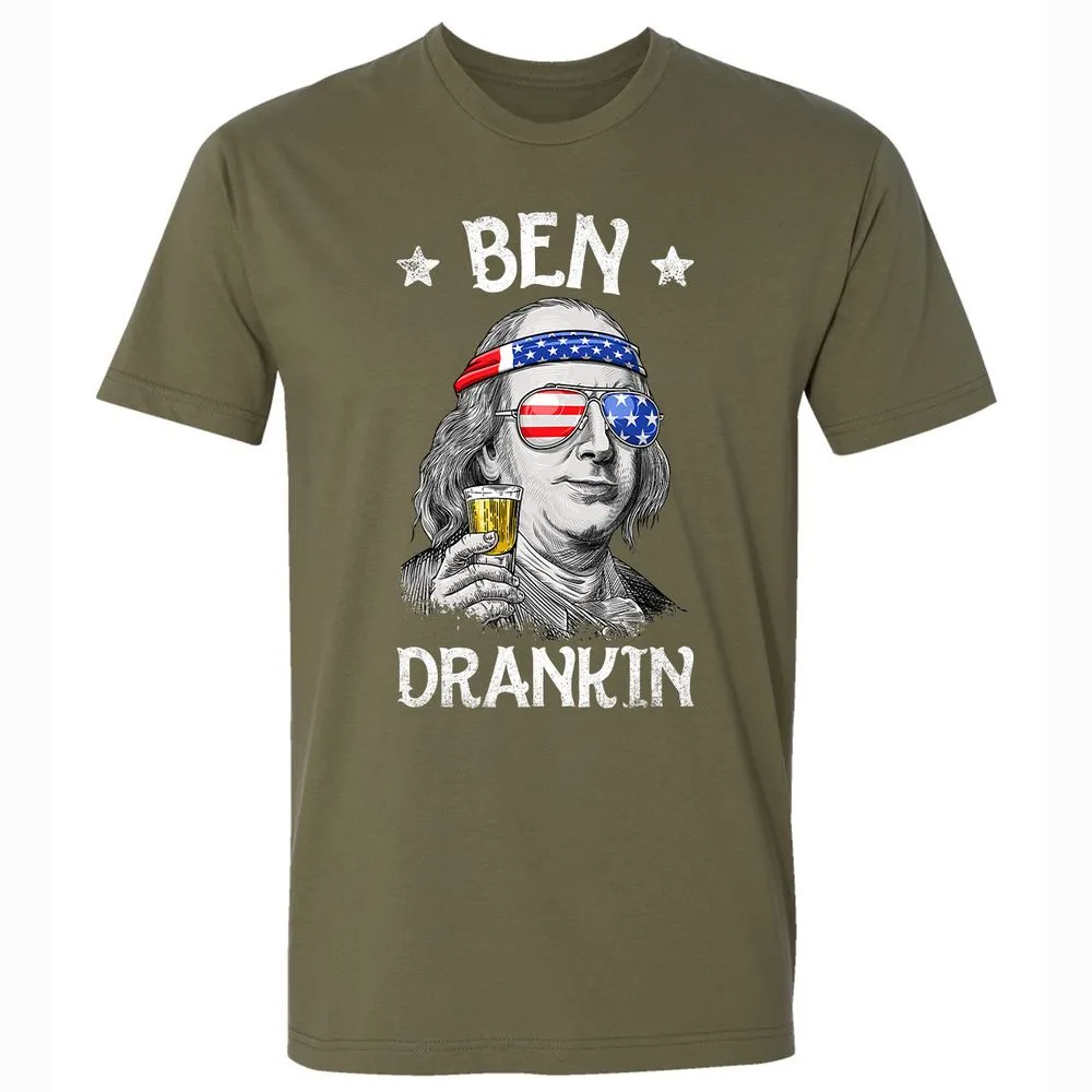 Premium Unisex T-Shirt - 7NJ9JUTQ - Military Green - 5