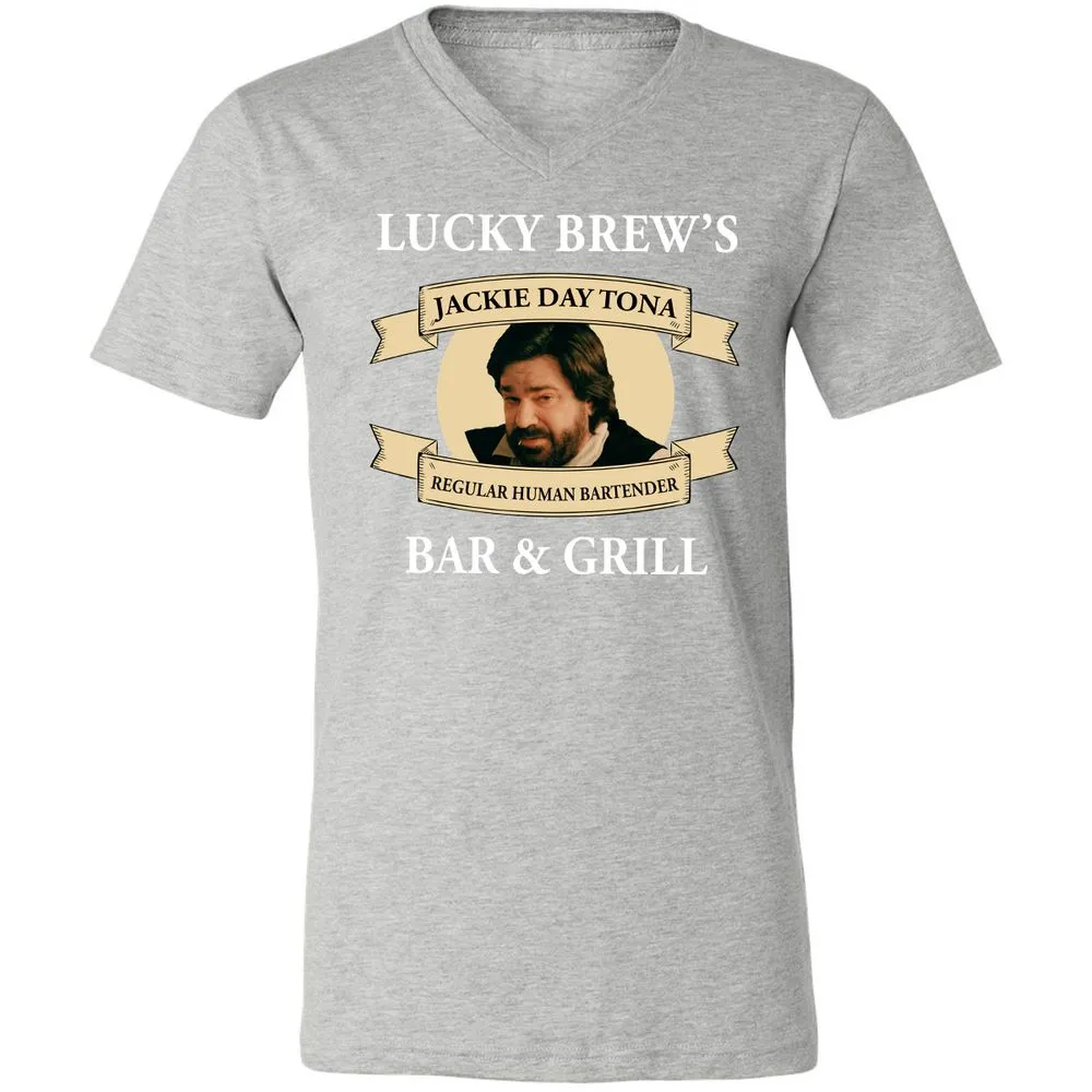 Unisex V-Neck T-Shirt - CCU4RG15 - Athletic Heather - 7