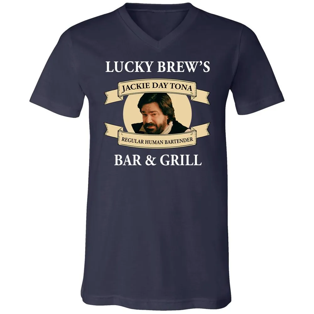 Unisex V-Neck T-Shirt - CCU4RG15 - Navy - 2