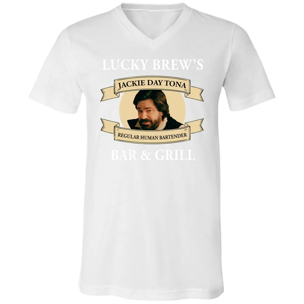 Unisex V-Neck T-Shirt - CCU4RG15 - White - 5