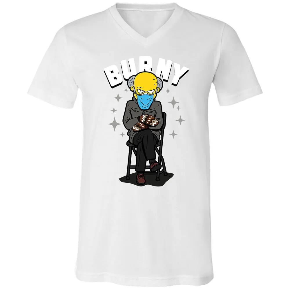 Unisex V-Neck T-Shirt - GCMK9PAW - White - 5