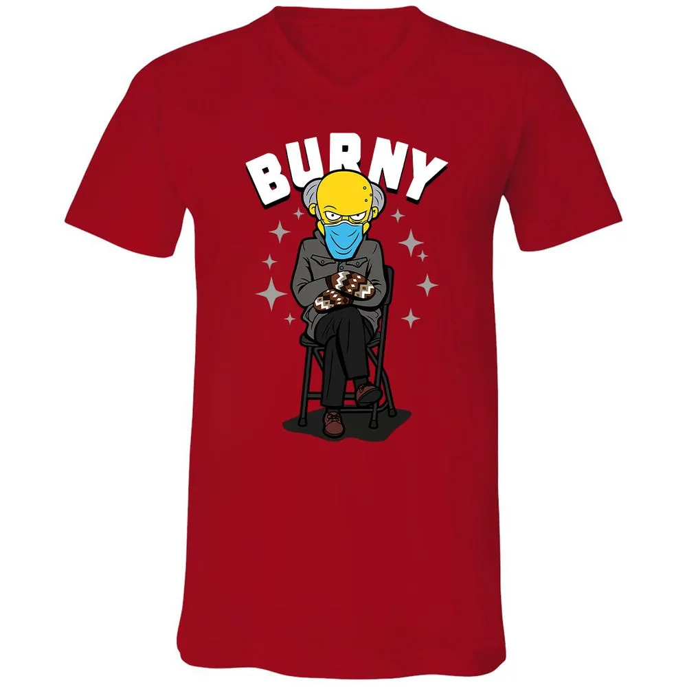 Unisex V-Neck T-Shirt - GCMK9PAW - Red - 3