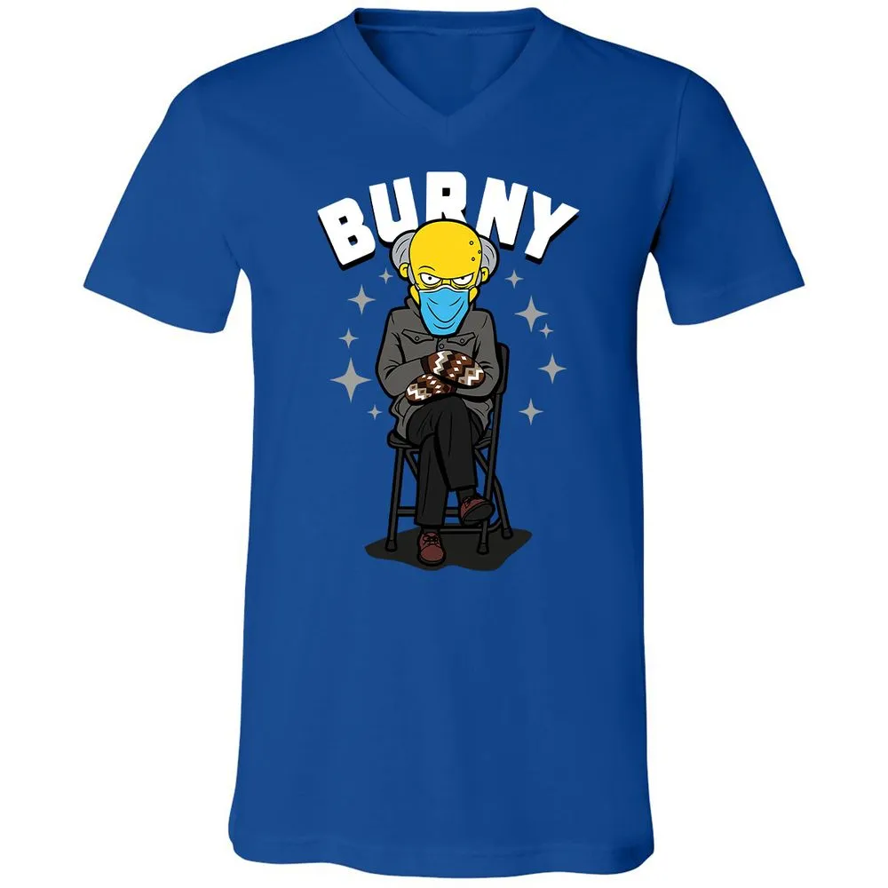 Unisex V-Neck T-Shirt - GCMK9PAW - True Royal - 4