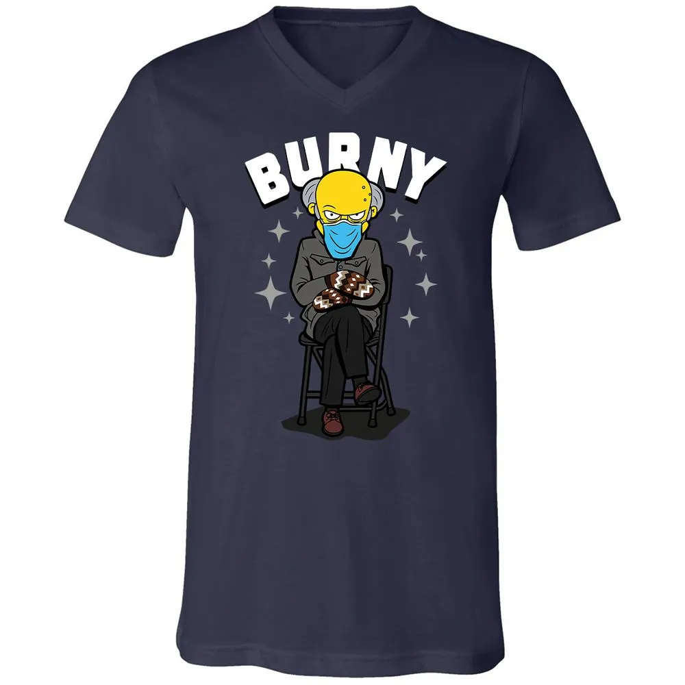 Unisex V-Neck T-Shirt - GCMK9PAW - Navy - 2