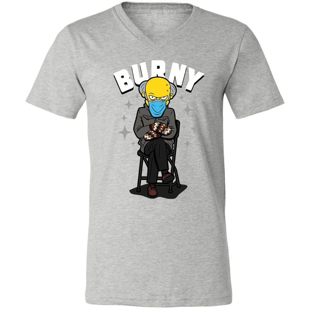Unisex V-Neck T-Shirt - GCMK9PAW - Athletic Heather - 7