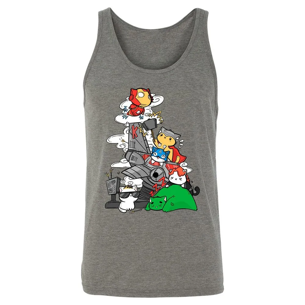 Unisex Jersey Tank - AGFLU1T7 - Grey Triblend - 8