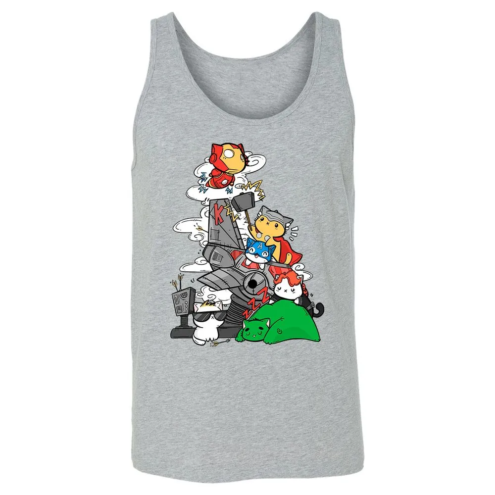 Unisex Jersey Tank - AGFLU1T7 - Athletic Heather - 4