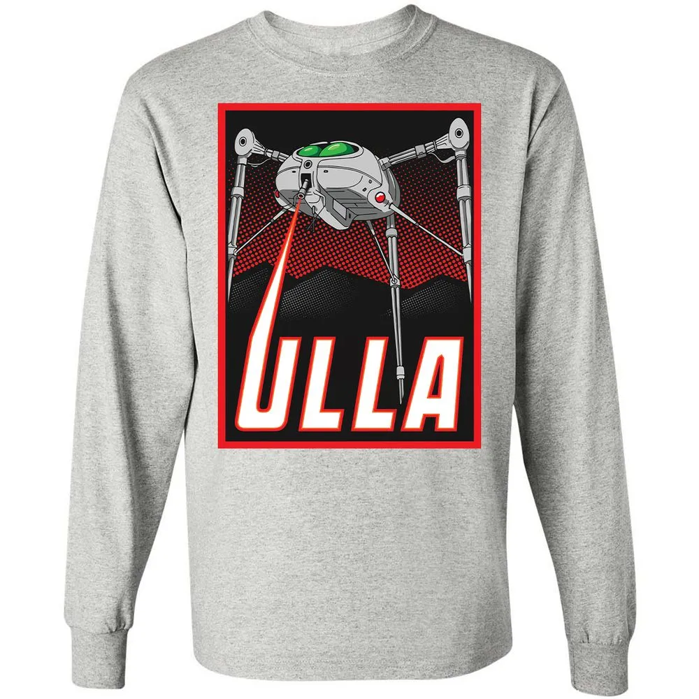 Long Sleeve T-Shirt - ZJE1U3HM - Ash - 7