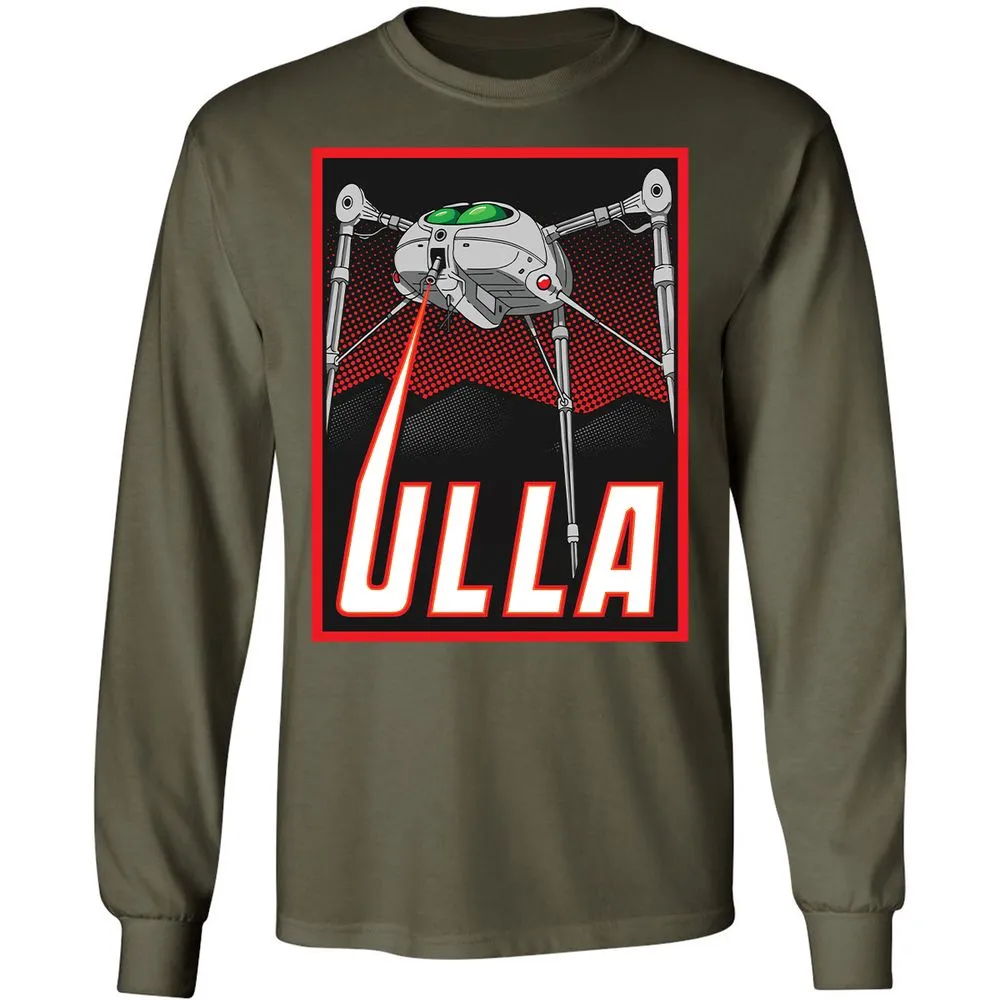 Long Sleeve T-Shirt - ZJE1U3HM - Military Green - 16