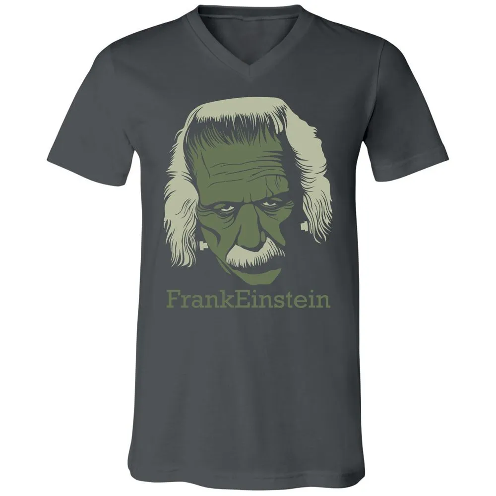 Unisex V-Neck T-Shirt - L35Y4F9U - Asphalt - 12