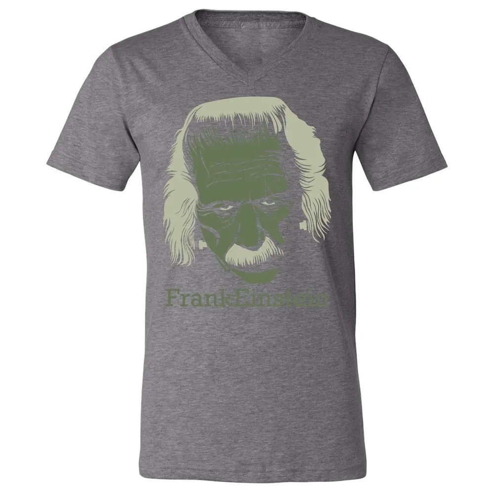 Unisex V-Neck T-Shirt - L35Y4F9U - Deep Heather - 13