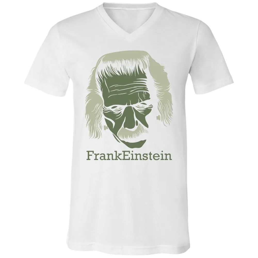 Unisex V-Neck T-Shirt - L35Y4F9U - White - 5