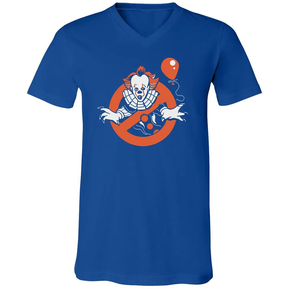 Unisex V-Neck T-Shirt - XKB52YNK - True Royal - 4