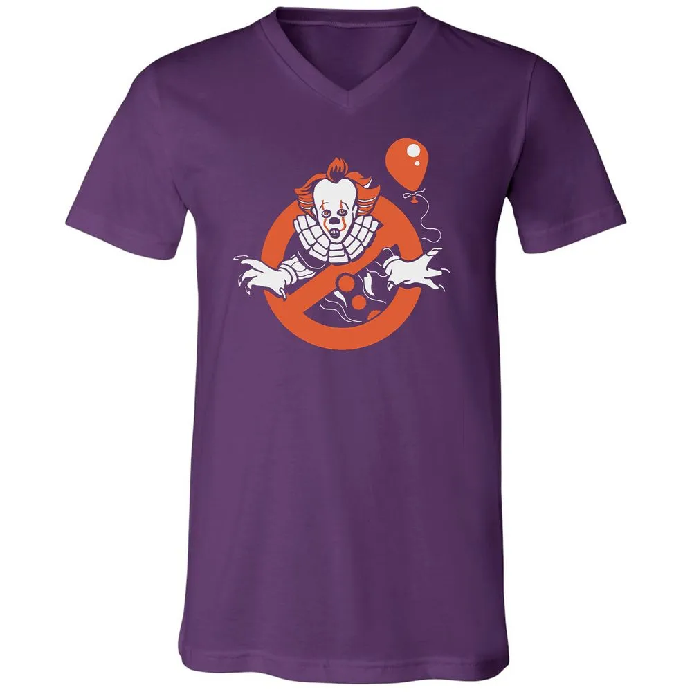 Unisex V-Neck T-Shirt - XKB52YNK - Team Purple - 9