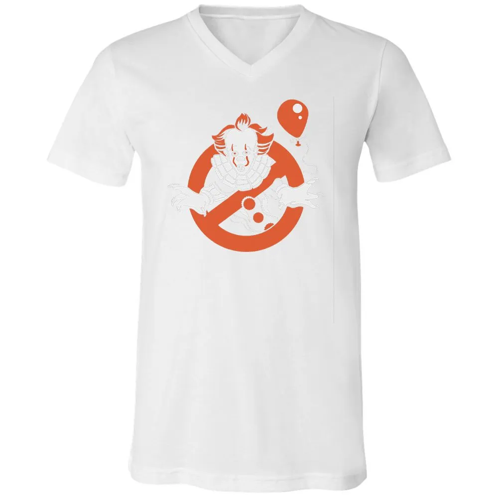Unisex V-Neck T-Shirt - XKB52YNK - White - 5