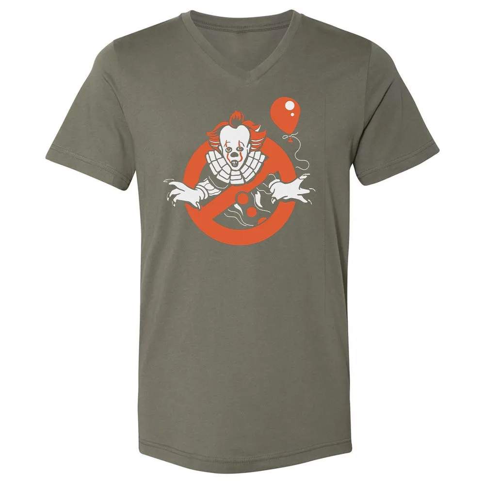 Unisex V-Neck T-Shirt - XKB52YNK - Military Green - 10