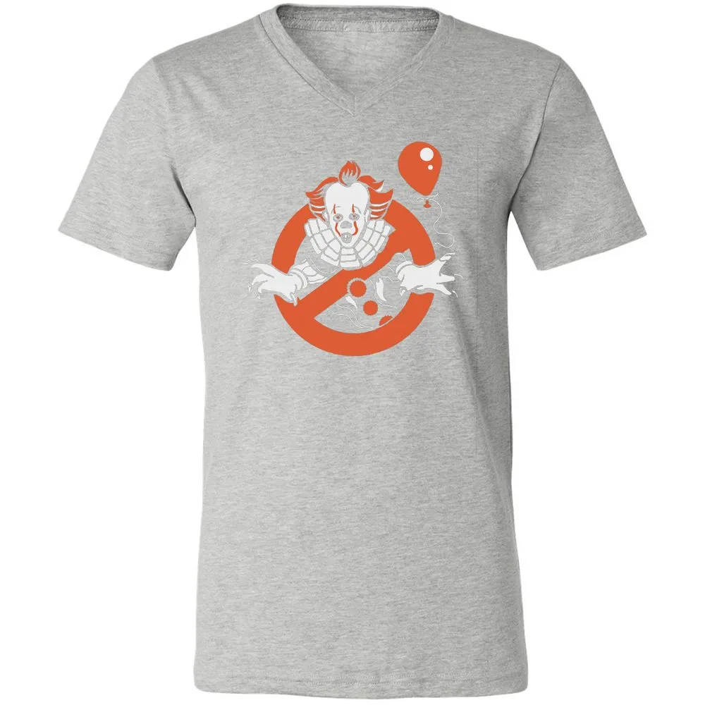 Unisex V-Neck T-Shirt - XKB52YNK - Athletic Heather - 7
