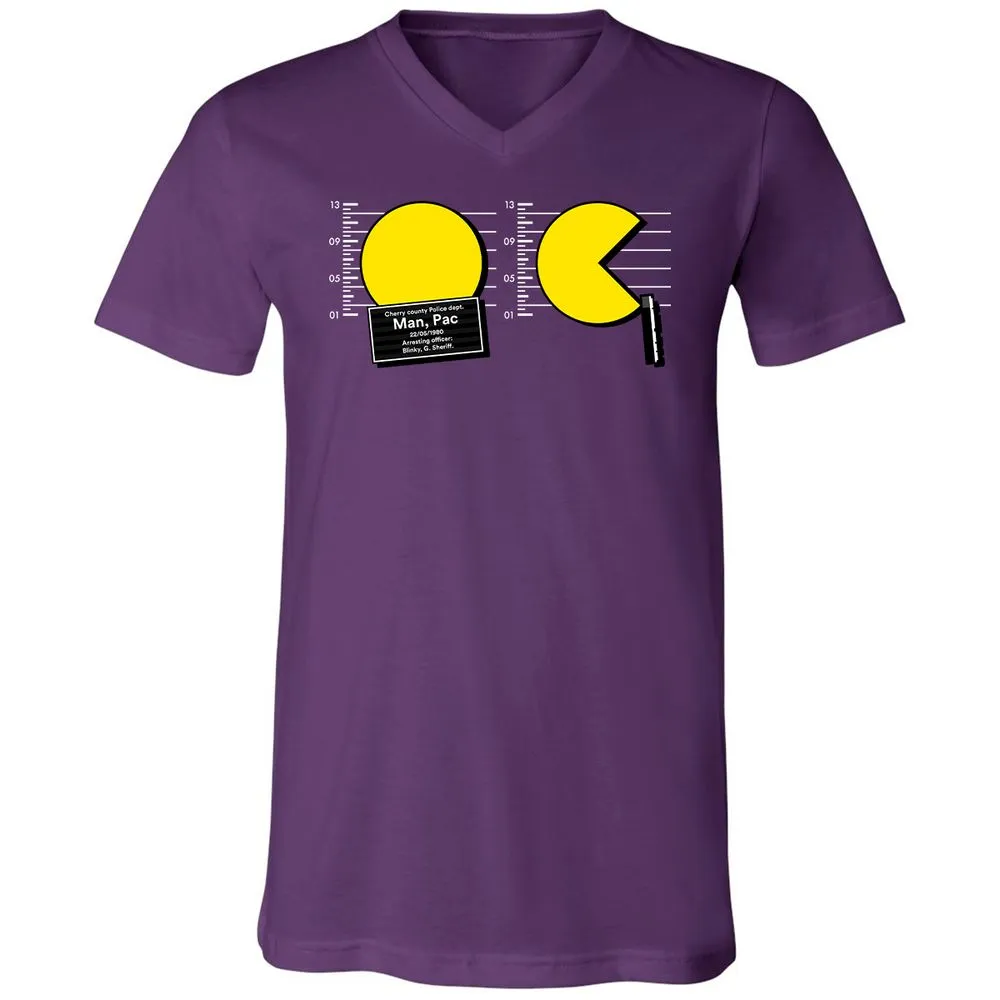 Unisex V-Neck T-Shirt - 8CE72UGG - Team Purple - 9