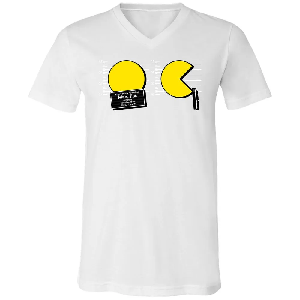 Unisex V-Neck T-Shirt - 8CE72UGG - White - 5