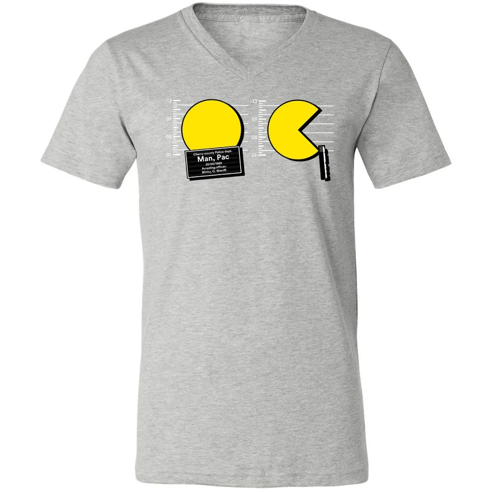 Unisex V-Neck T-Shirt - 8CE72UGG - Athletic Heather - 7