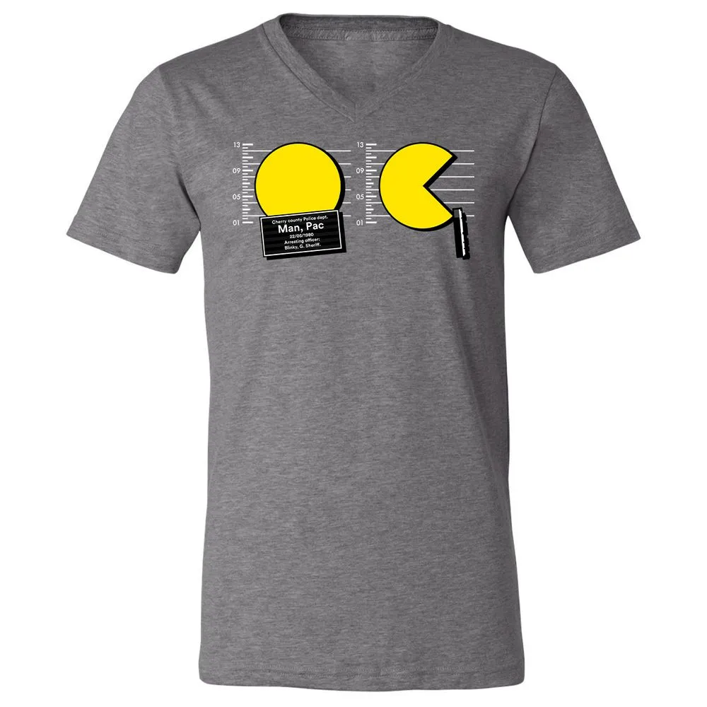 Unisex V-Neck T-Shirt - 8CE72UGG - Deep Heather - 13