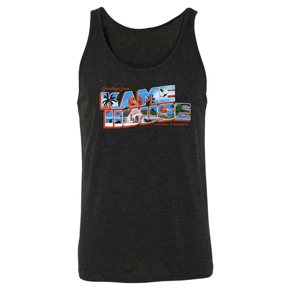 Unisex Jersey Tank - PNQXD489 - Charcoal Black Triblend - 5