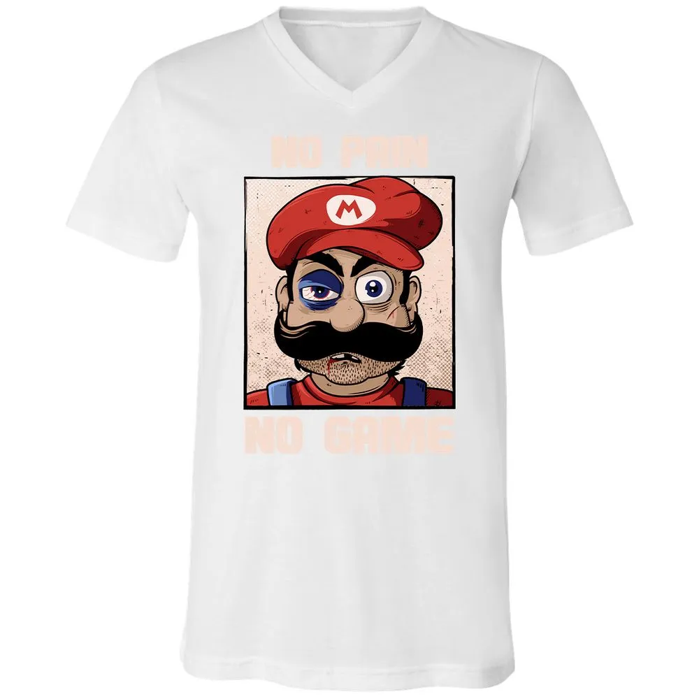 Unisex V-Neck T-Shirt - U2ZD73A3 - White - 5