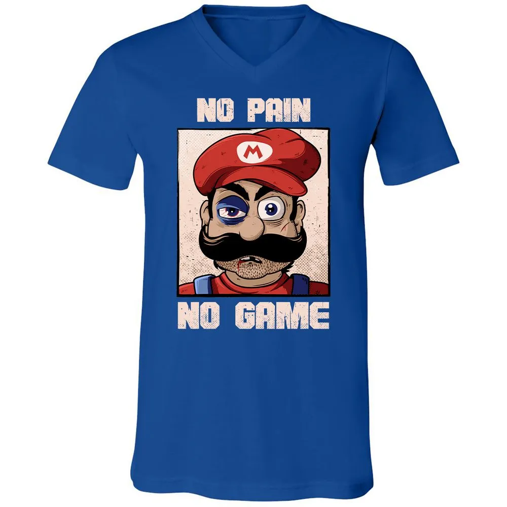 Unisex V-Neck T-Shirt - U2ZD73A3 - True Royal - 4