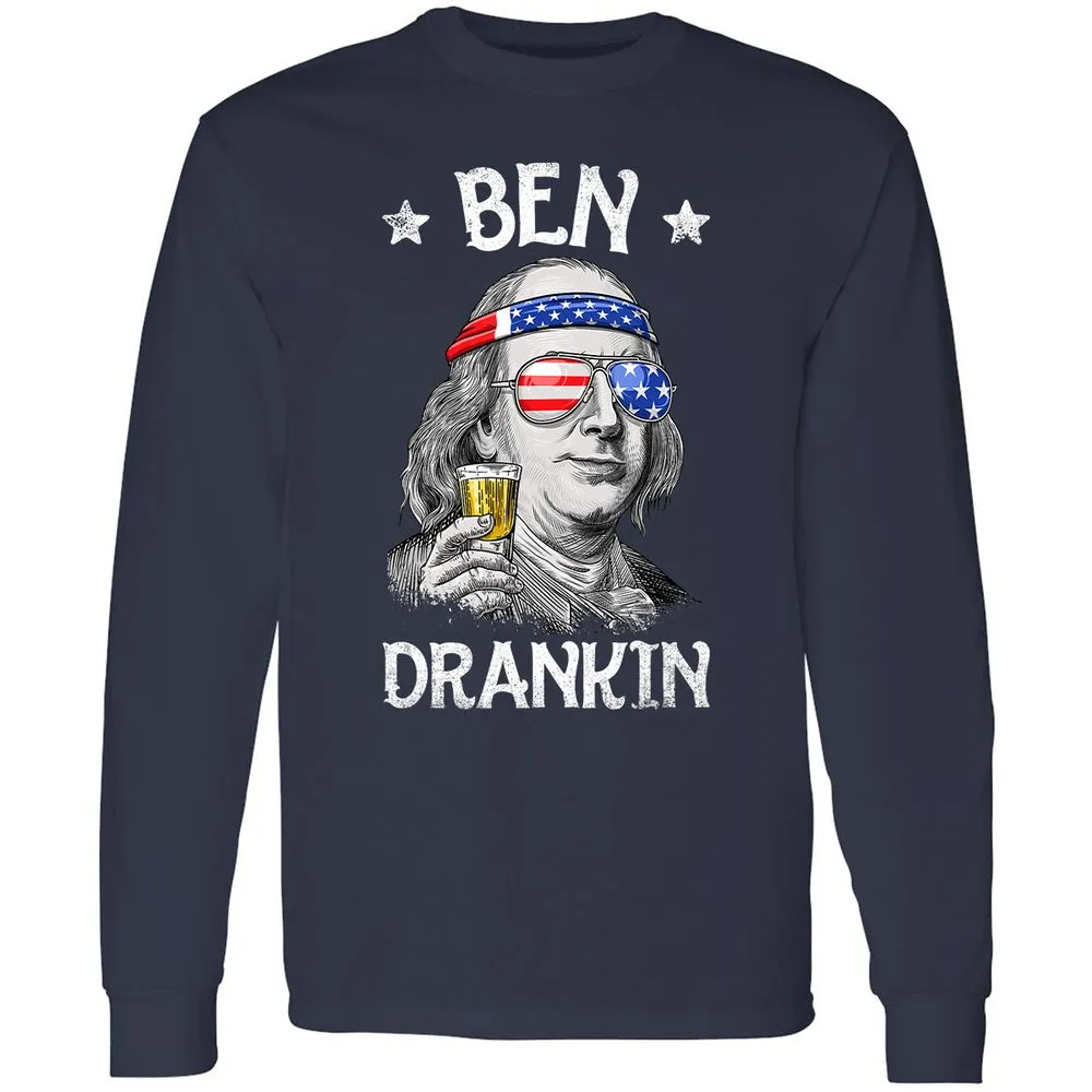 Long Sleeve T-Shirt - VDPNBUEB - Navy - 2