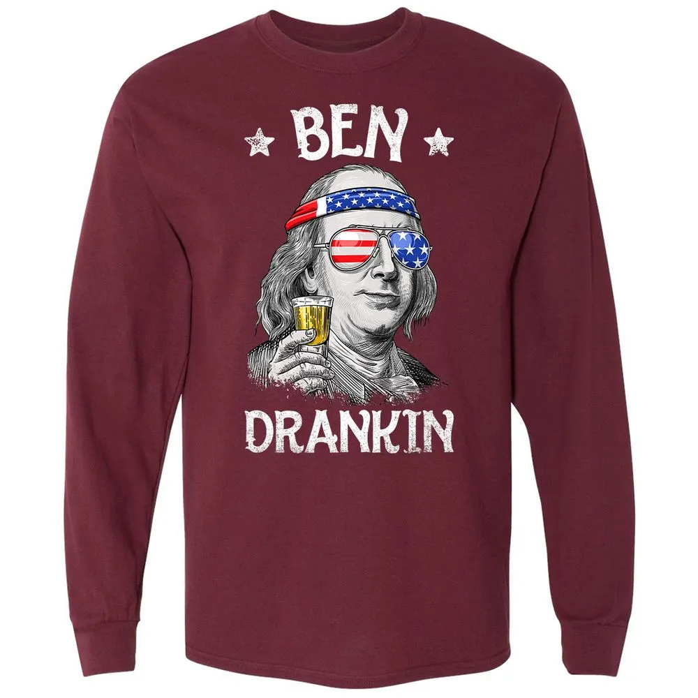 Long Sleeve T-Shirt - VDPNBUEB - Maroon - 11