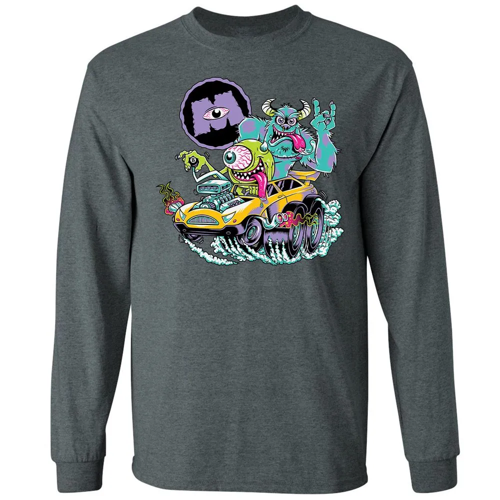 Long Sleeve T-Shirt - 3E1EECKB - Dark Heather - 15