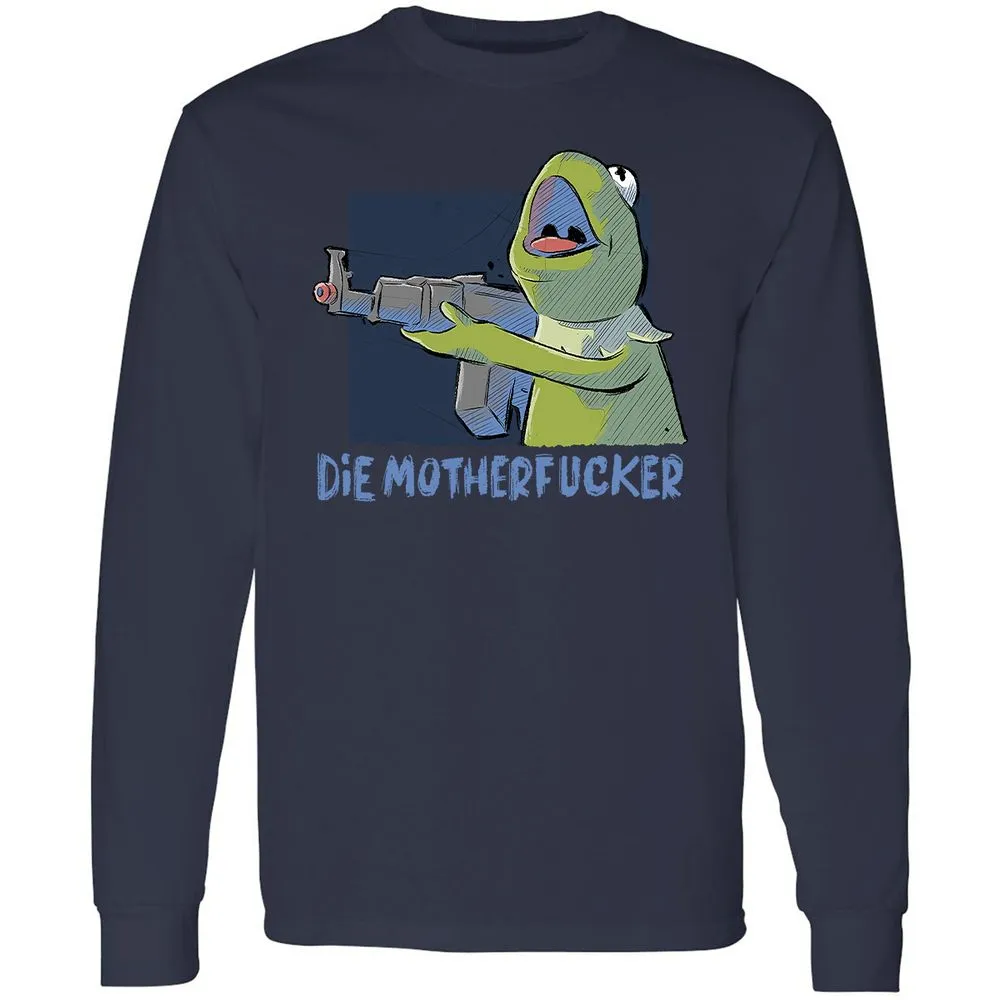 Long Sleeve T-Shirt - VL52X2L3 - Navy - 2