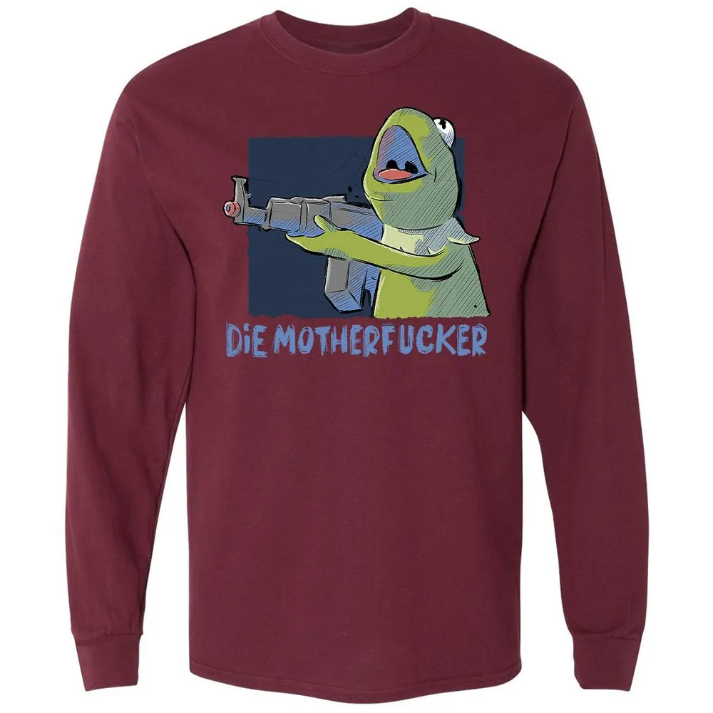 Long Sleeve T-Shirt - VL52X2L3 - Maroon - 11