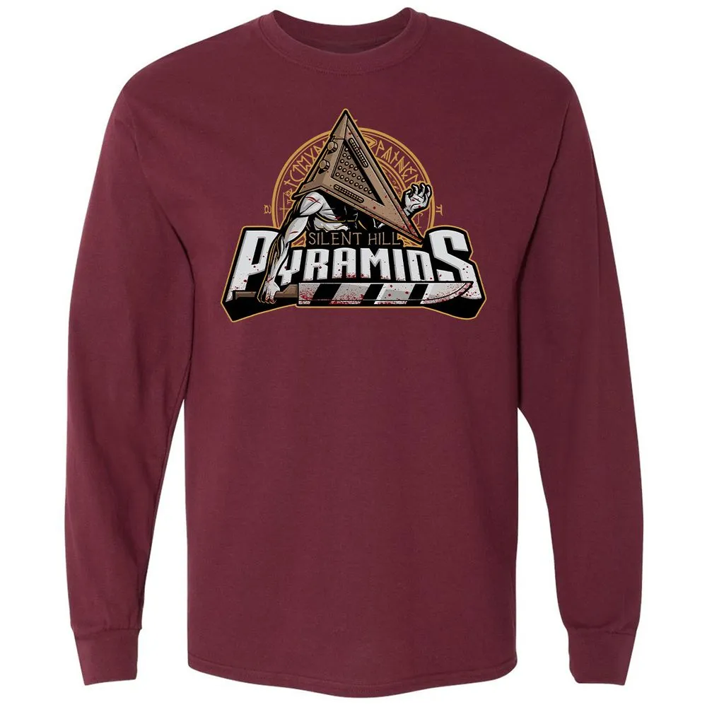 Long Sleeve T-Shirt - X5P2F124 - Maroon - 11