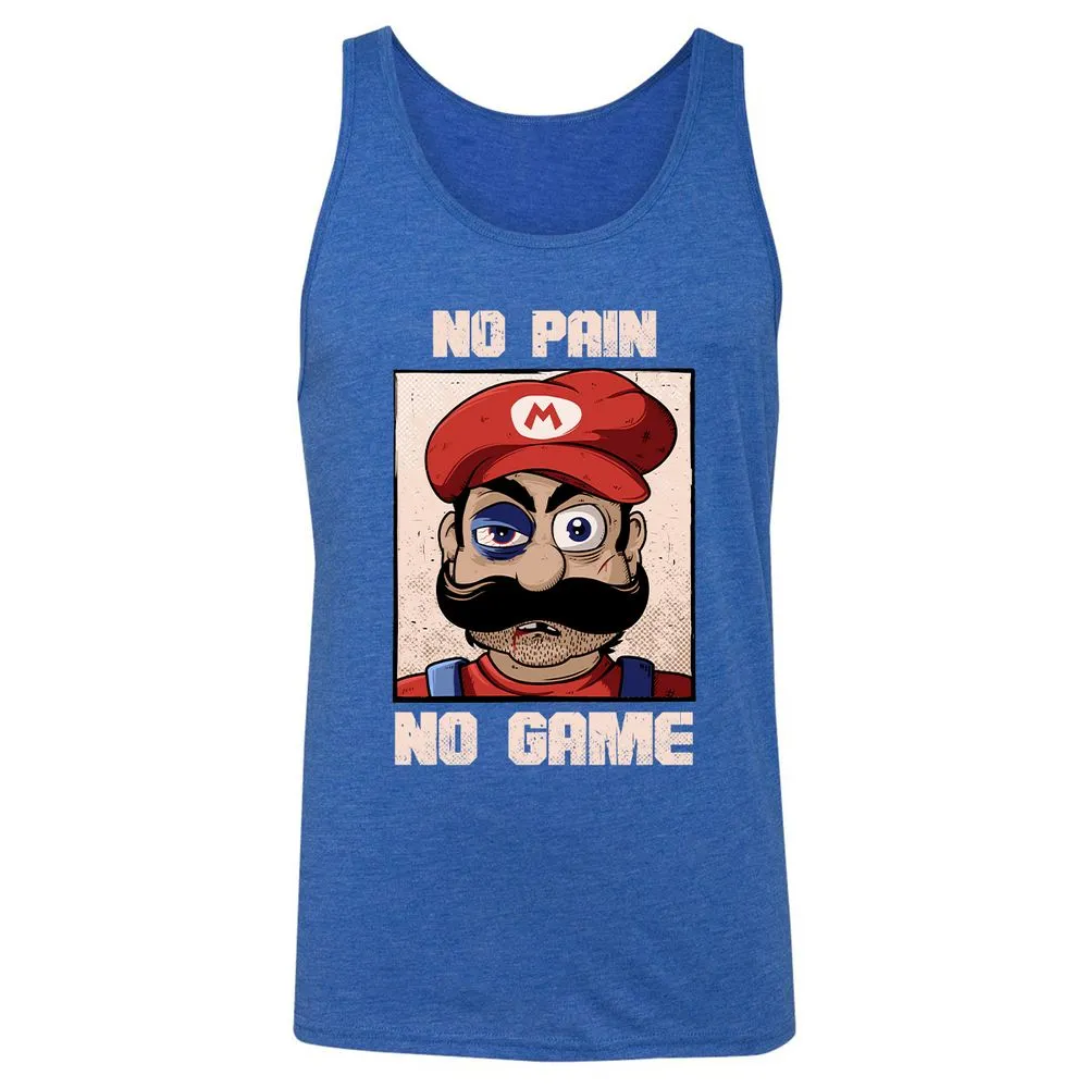 Unisex Jersey Tank - U31E366W - True Royal Triblend - 12