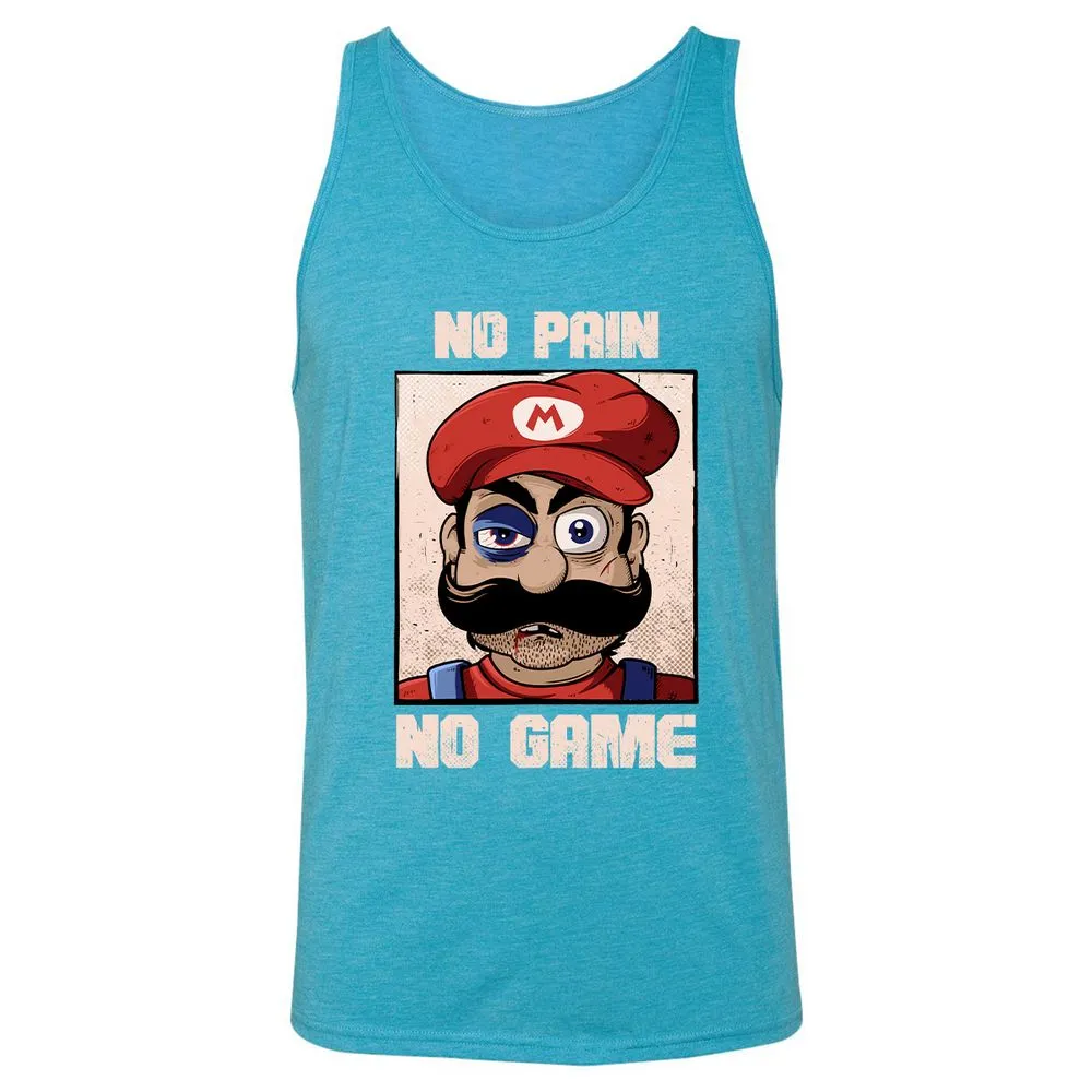Unisex Jersey Tank - U31E366W - Aqua Triblend - 3