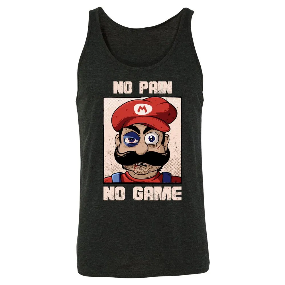 Unisex Jersey Tank - U31E366W - Charcoal Black Triblend - 5