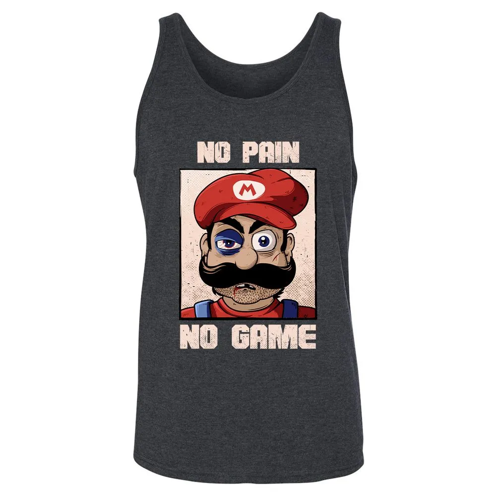 Unisex Jersey Tank - U31E366W - Dark Grey Heather - 6