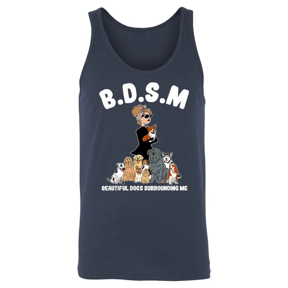 Unisex Jersey Tank - MHPVNNY7 - Navy - 2
