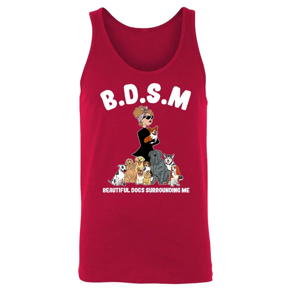 Unisex Jersey Tank - MHPVNNY7 - Red - 11