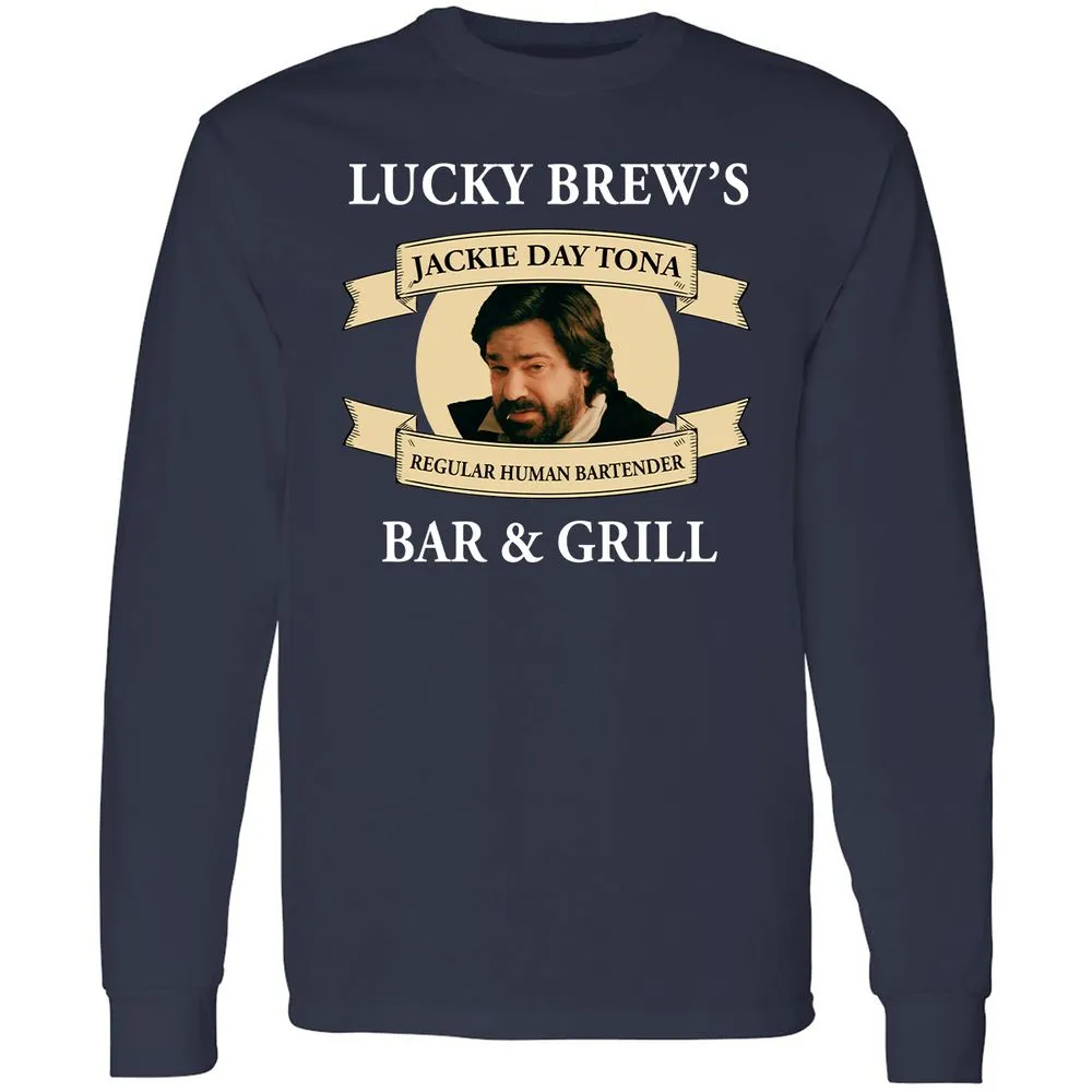 Long Sleeve T-Shirt - B44X1KDE - Navy - 2