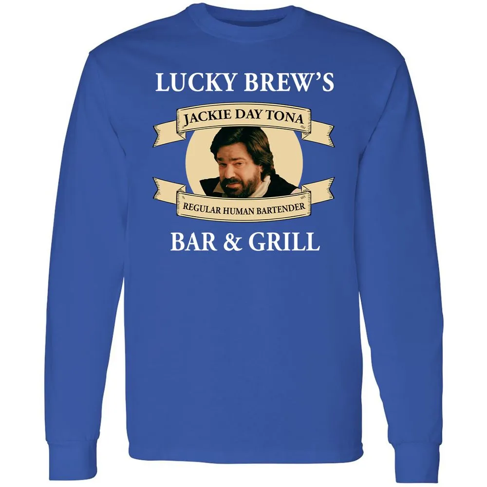 Long Sleeve T-Shirt - B44X1KDE - Royal - 8